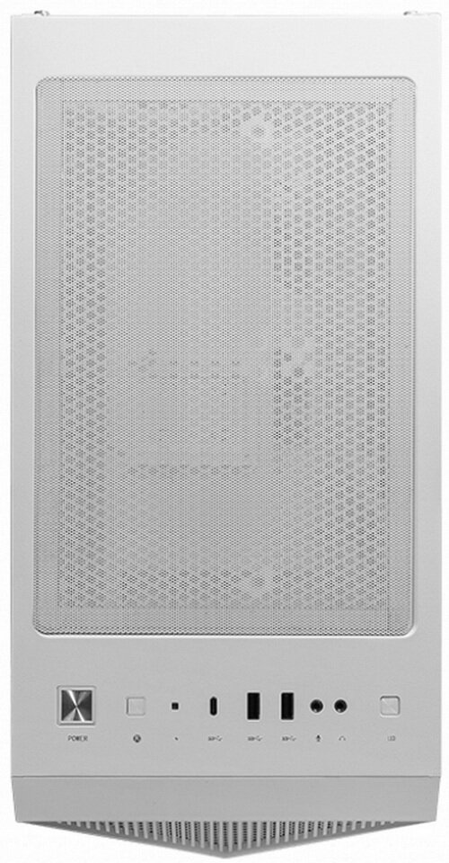 Корпус ATX MSI белый, без БП, окно из закаленного стекла, USB Type-C, 2*USB 3.2, audio - фото №7