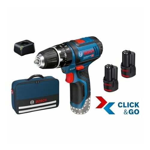 Аккумуляторная перфоратор 12В 2Ач GSB 12V-15 Bosch Power Tools 06019B690K 4059952563923 69096₽