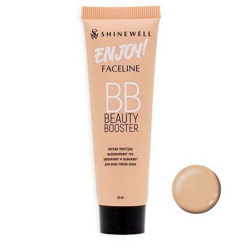 SHINEWELL Enjoy Тональный BB крем тон 5 35 мл (FLK3-05) тональный крем shinewell cream corrector cushion т 2 светло бежевый 8 г