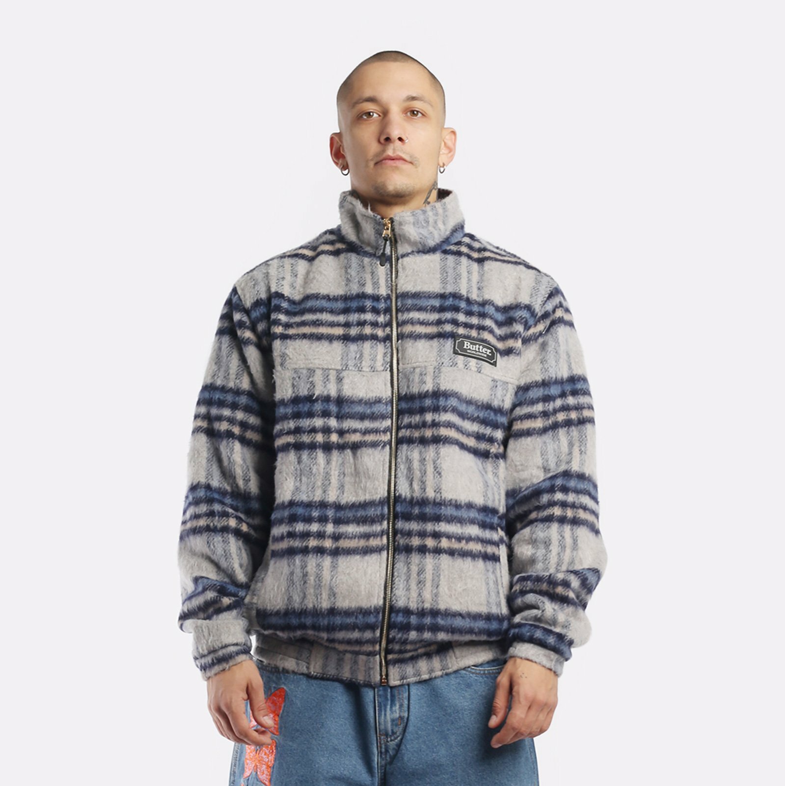 Куртка Butter Goods Hairy Plaid Lodge Jacket