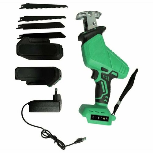 Zitrek Пила сабельная аккумуляторная ZITREK ZKRS20V 20 В 15 Ач Li-Ion 2 АКБ 3000 ходмин 10010₽