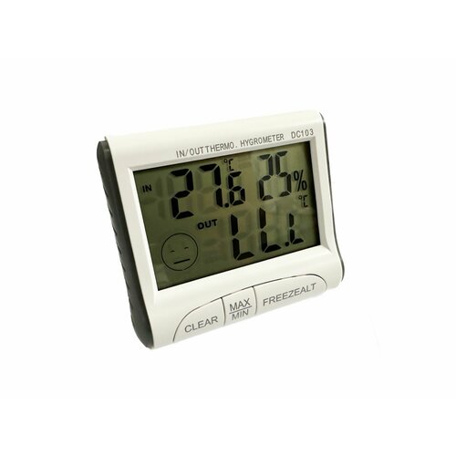 Термометр-метеостанция с гигрометром и выносным датчиком 64900₽