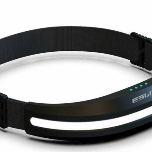 Фонарь налобный спортивный COMIRON OHEAD ONE корпус жёсткий ABS IPX5 свет COB 400lm аккум 1200 mAh USB Type-C индикатор красный 1500₽