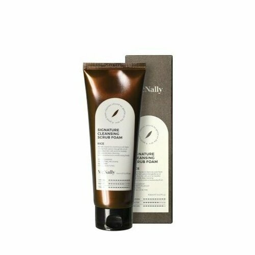 MCNALLY Скраб для лица Signature Cleansing Foam с экстрактом риса, 150 мл