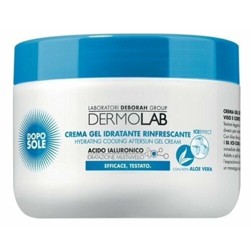 Гель-крем после загара Deborah Dermolab, Hydrating Cooling After Sun Gel Cream, 300 мл