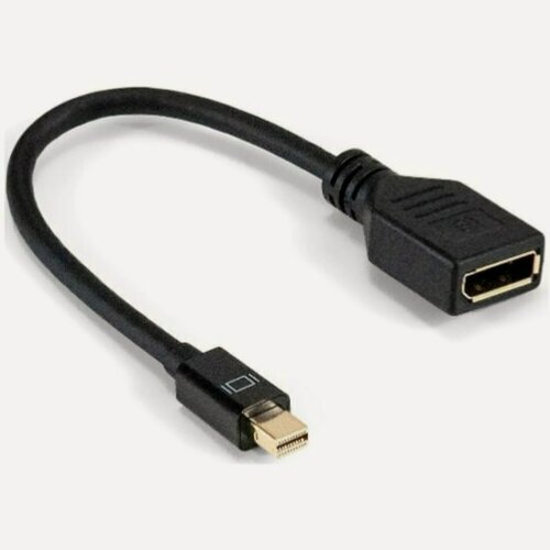 Изображение товара Кабель miniDisplayPort-DisplayPort Exegate EX-CC-mDPM-DPF-0.15 mini20M/20M, 0,15м.