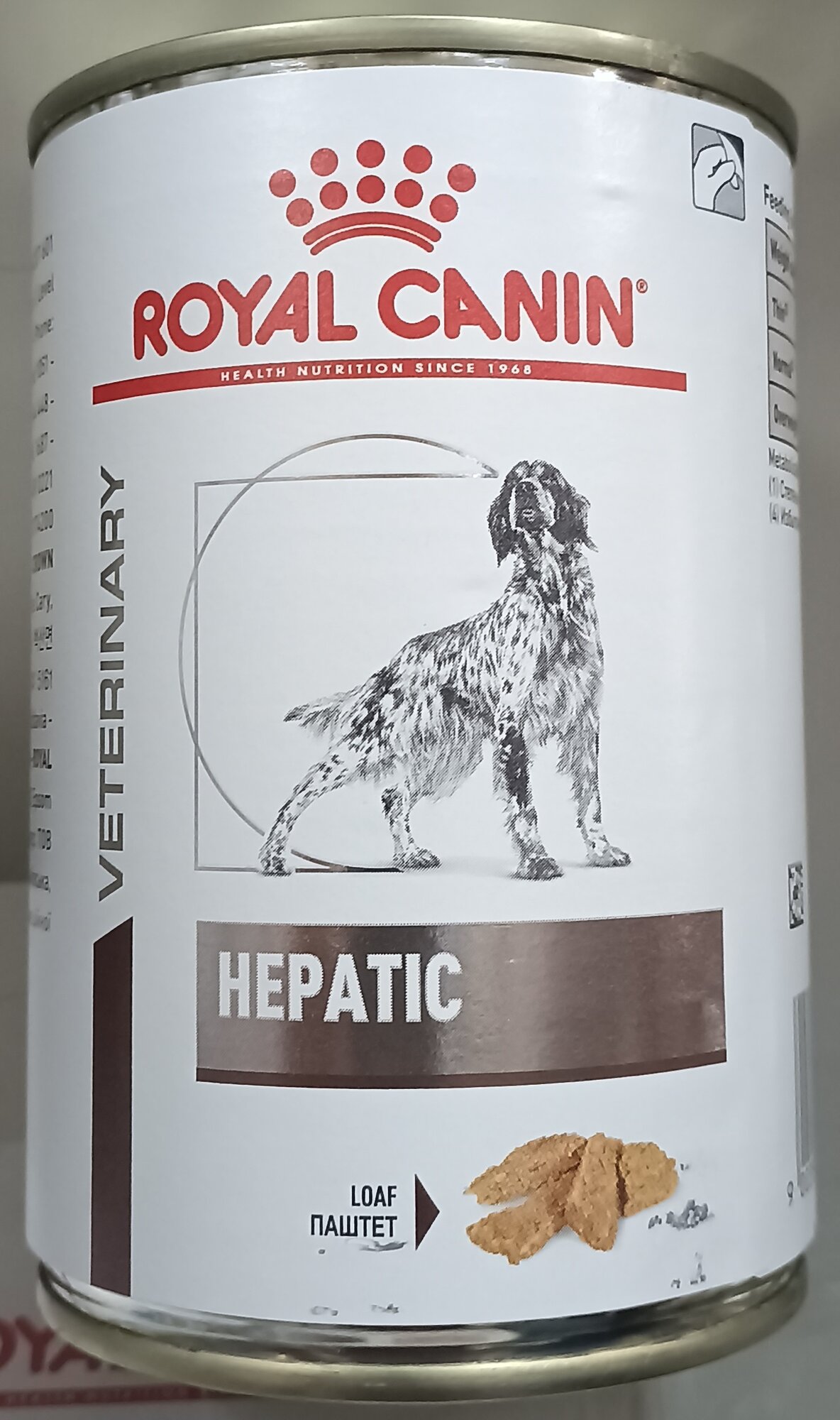 Влажный корм Royal Canin HEPATIC паштет для собак консерва 420г