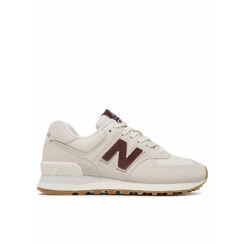 фото Кроссовки new balance 574, полнота d, размер 10.5us, бежевый