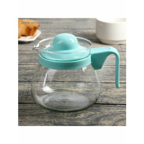 Чайник стеклянный заварочный Рикки 800 мл цвет Микс 607₽