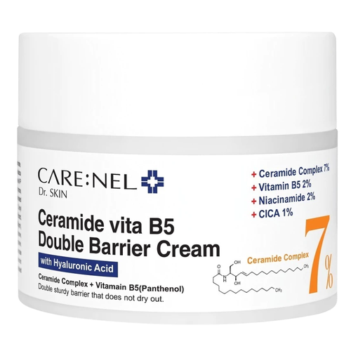 Крем для лица восстанавливающий Care: Nel Ceramide vita B5 Double Barrier Cream, 50 мл