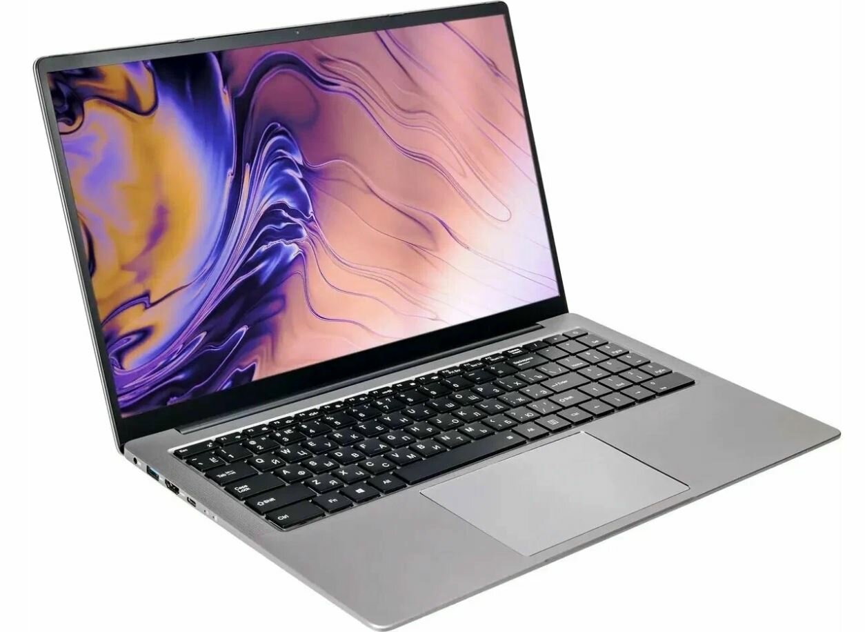 Ноутбук Hiper Expertbook MTL1601A1135WH MTL1601 Core i5 1135G7 8Gb SSD512Gb Intel Iris Xe graphics 16.1" IPS FHD (1920x1080) Windows 10 Home silver Wi