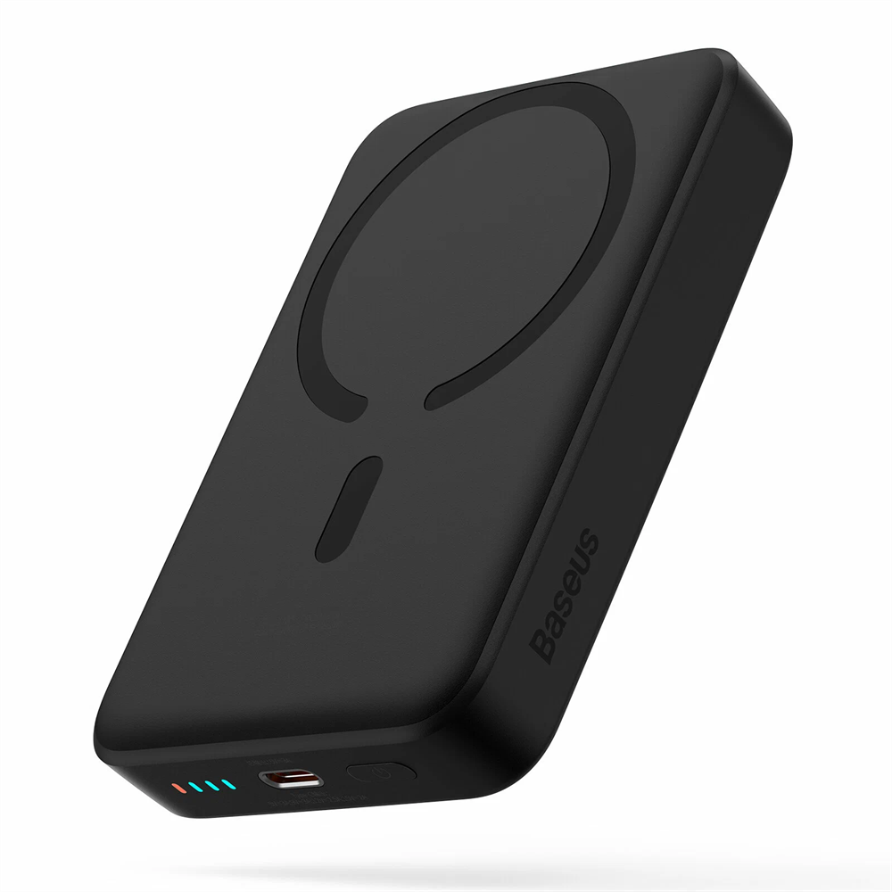 Baseus Внешний аккумулятор с беспроводной зарядкой Baseus Magnetic Mini Wireless Fast Charge Power Bank PPCX110201 10000mAh 30W черный