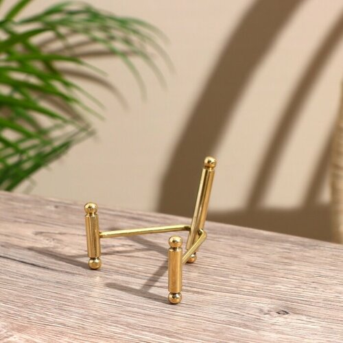 Подставка для книги Трио латунь 7х4х3 см 850₽