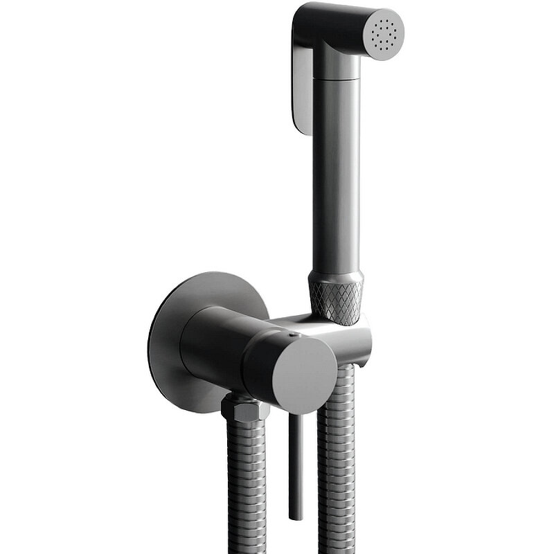 фото Гигиенический душ со смесителем RGW Shower Panels SP-211Gr 581408211-11 Серый брашированный