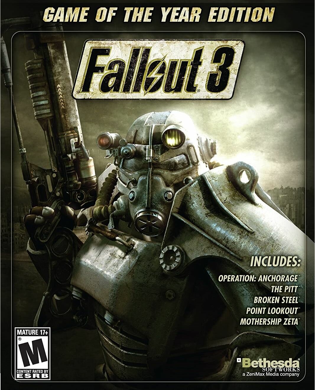 Игра Fallout 3 GOTY для ПК, активация Steam, цифровой код