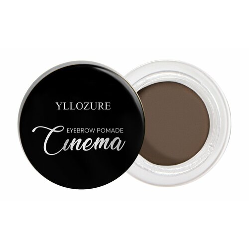 YLLOZURE Подводка-помада для бровей и век Eyebrow Pomade Liner Cinema стик 5 г 63 темно- коричневый 1205₽