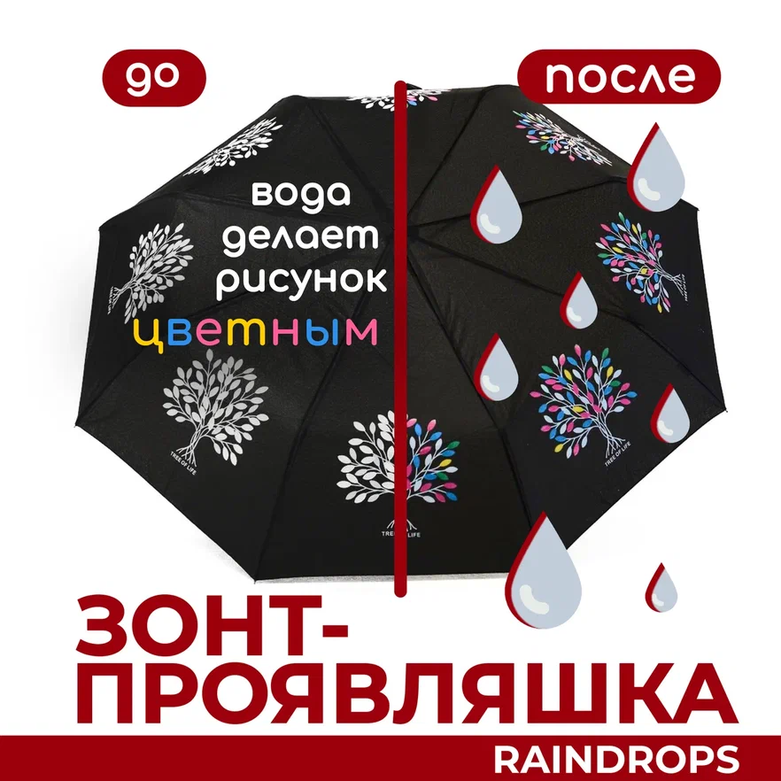 Зонт RAINDROPS