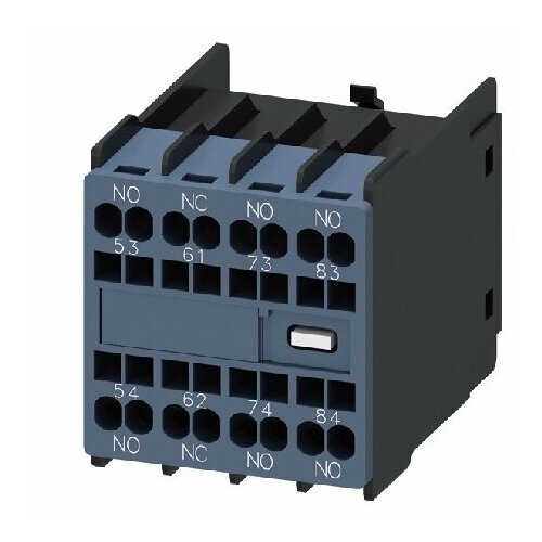 Блок вспомогательных контактов 0 NO / 4 NC 3RH2911-2GA04 – Siemens – 4011209829503