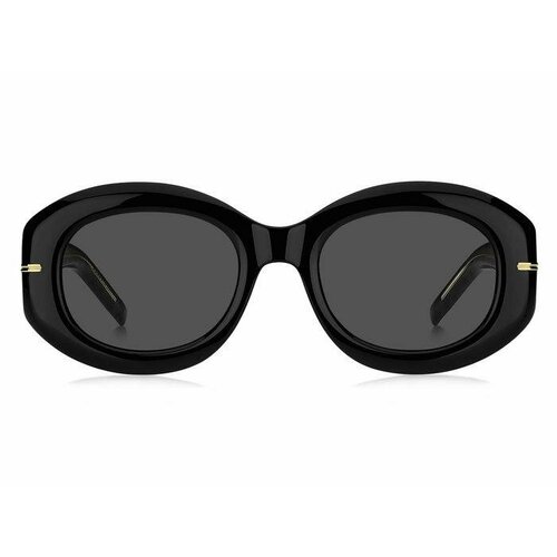Солнцезащитные очки BOSS Boss BOSS 1521/S 807 IR 51 BOSS 1521/S 807 IR, серый, черный