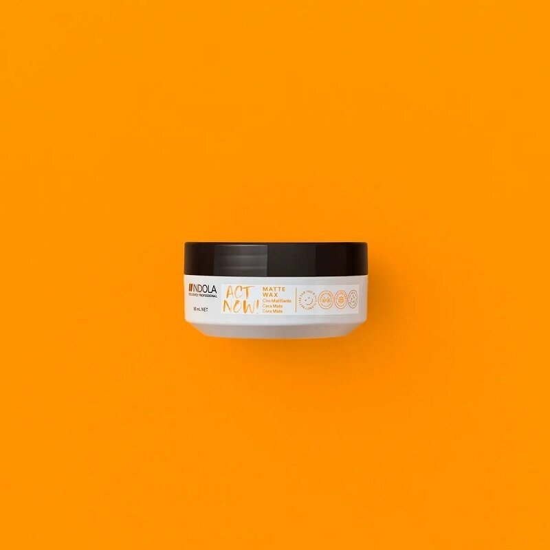 Indola Воск с матовым эффектом Act Now Matte Wax, 85 мл (Indola, ) - фото №5
