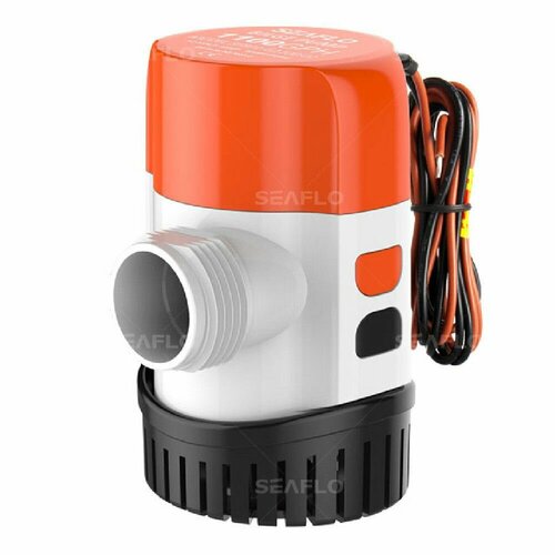 Помпа водооткачивающая автоматическая SeaFlo трюмная 800 галлончас патрубок 19 мм29 мм 12V - SFBP1-G800-13B 5909₽