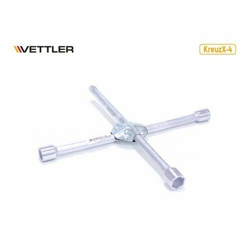 VETTLER Ключ баллонный крестовой 17x19х21x1/2 усиленный VETTLER vettler ключ динамометрический 1 2 dr 40 210 hm усиленный vettler