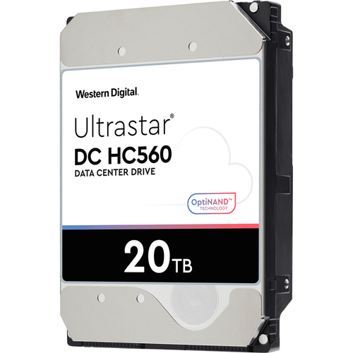 Жесткий диск серверный Western Digital 35 20TB WD Ultrastar DC HC560 WUH722020BLE6L4 SATA 6Gbs 512 Mb 7200 rpm 0F3 49620₽