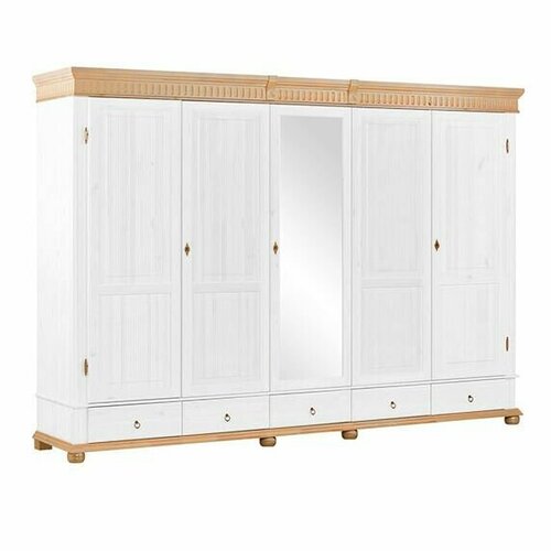 Шкаф Хельсинки 5 SP-GT-M N белый воскантик 108108₽