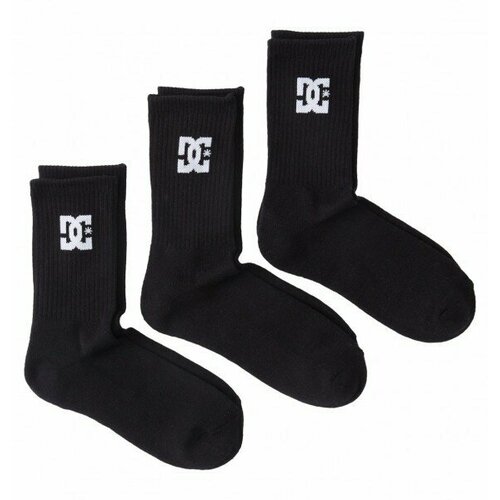 Носки DC Shoes, размер OneSize, черный носки dc shoes размер onesize черный
