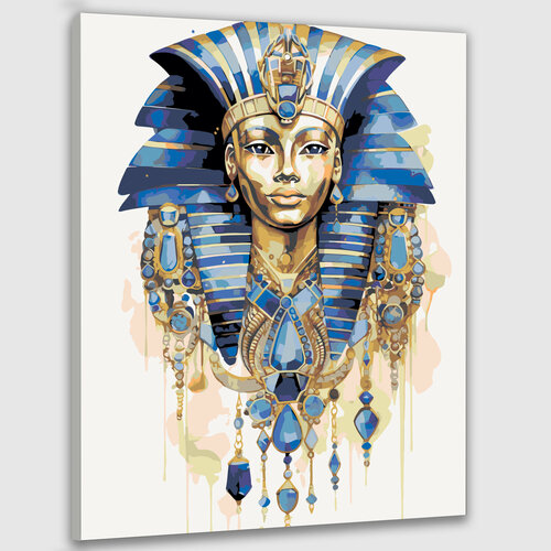 Картина по номерам 50х40 Сокровища фараонов