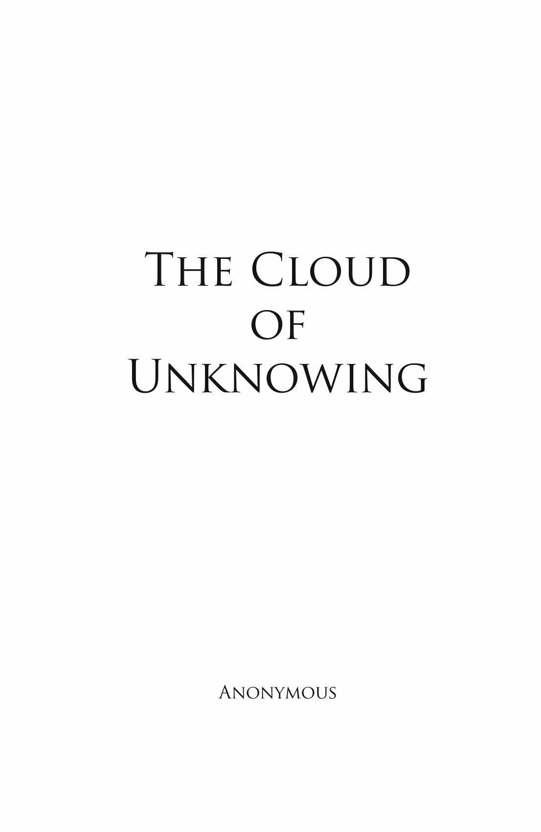 The Cloud Of Unknowing (M. l'abbe Trochon) - фото №3