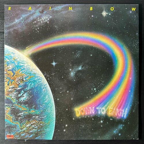 rainbow down to earth back to black ltd edt [vinyl lp] Виниловая пластинка Rainbow Down To Earth (Скандинавия 1979г)