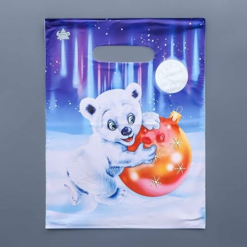 Пакет Мой Умка полиэтиленовый с вырубной ручкой 30х23 см 30 мкм 100 шт 1107₽