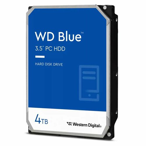 Жесткий диск WD WD40EZAX жесткий диск western digital wd blue 4tb wd40ezax