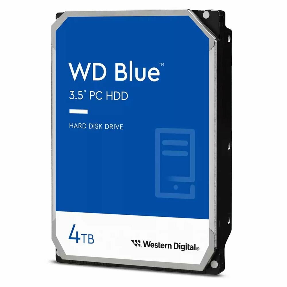 Жесткий диск WD SATA-III 4TB WD40EZAX Desktop Blue (5400rpm) 256Mb 3.5