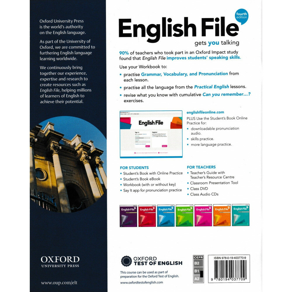 English File. Pre-Intermediate. Workbook Without Key - фото №2
