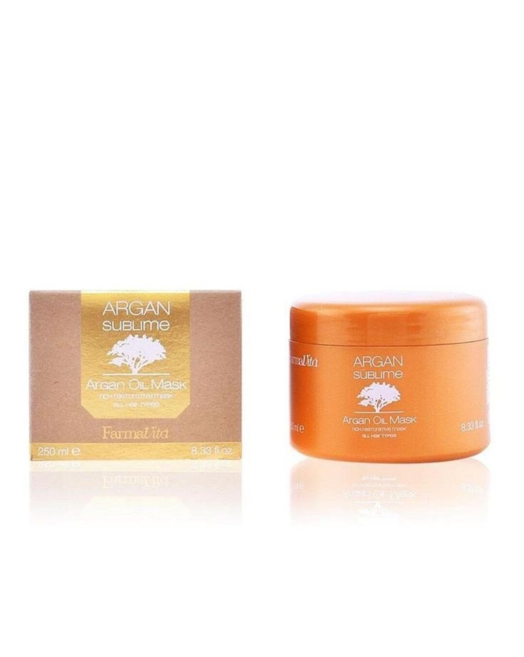Маска с аргановым маслом Argan Sublime Mask (10012, 1000 мл) FarmaVita - фото №17