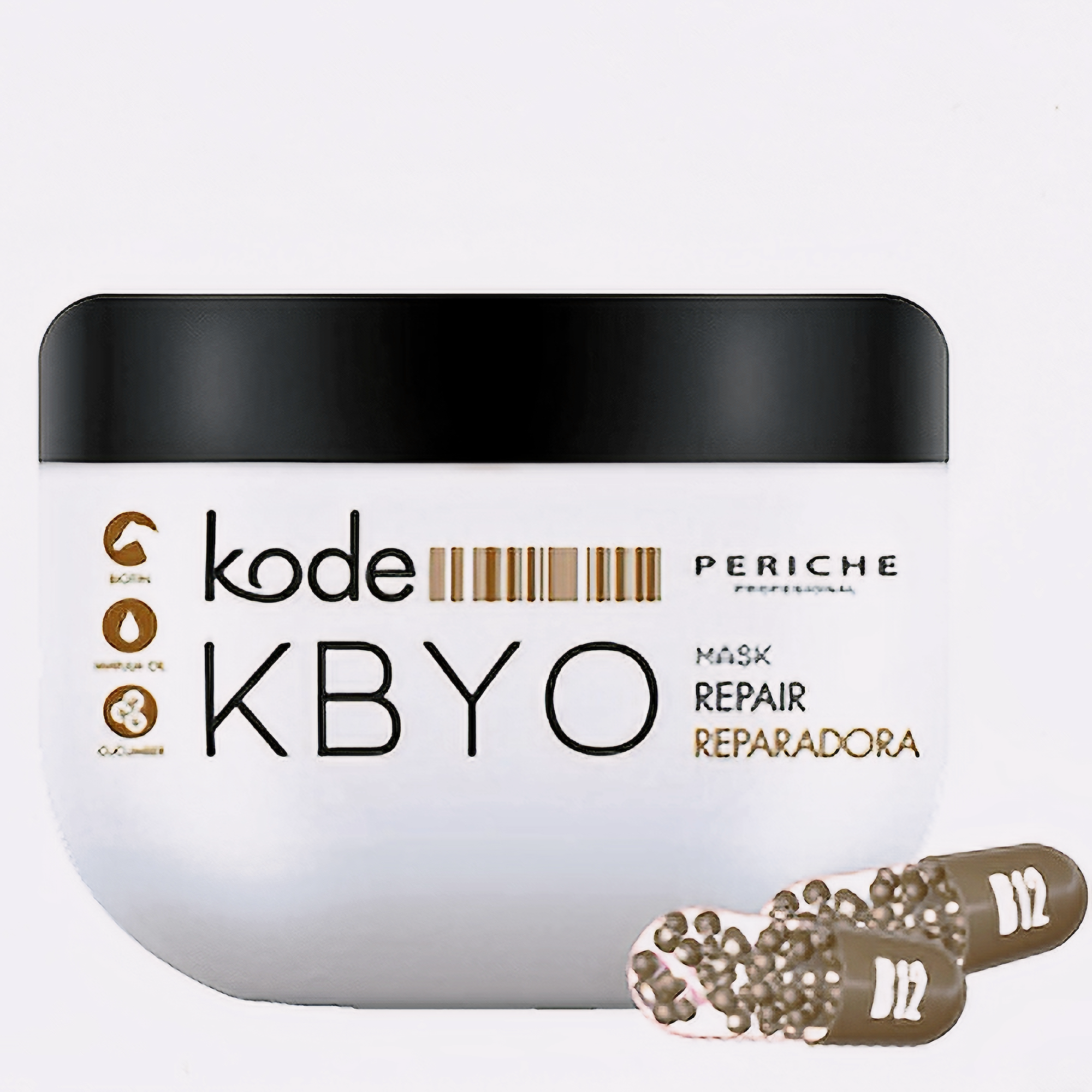 PERICHE PROFESIONAL Восстанавливающая маска для волос с биотином KBYO, 500 мл