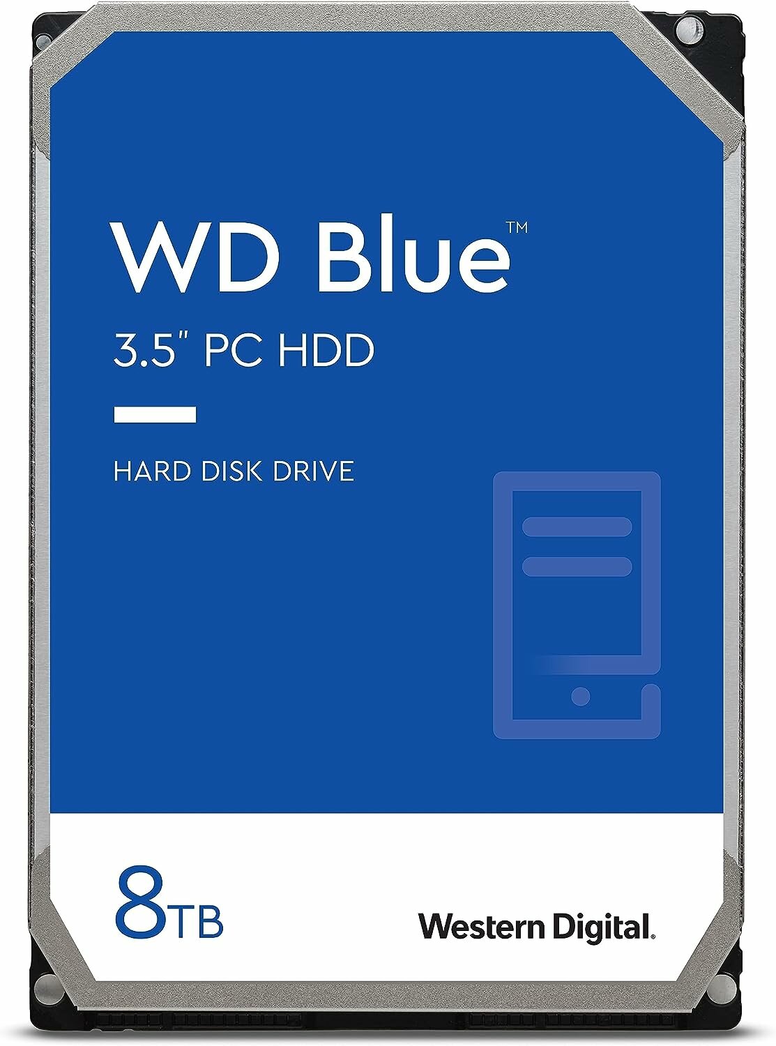 Жесткий диск WD Blue WD80EAAZ 8TB, SATA III, 3.5"