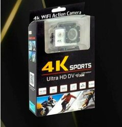 Экшн Камера 4K Sports Ultra HD DV c Wi-Fi