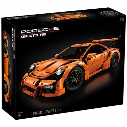 Конструктор Porsche 911 GT3RS 2700 деталей конструктор porsche 911 gt3 rs 2703 деталей