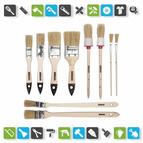 Набор кистей Biber 31404 10 шт 1321₽