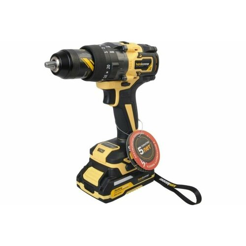 Дрель-шуруповерт аккумуляторная HANSKONNER HCD20165PRO 134955₽