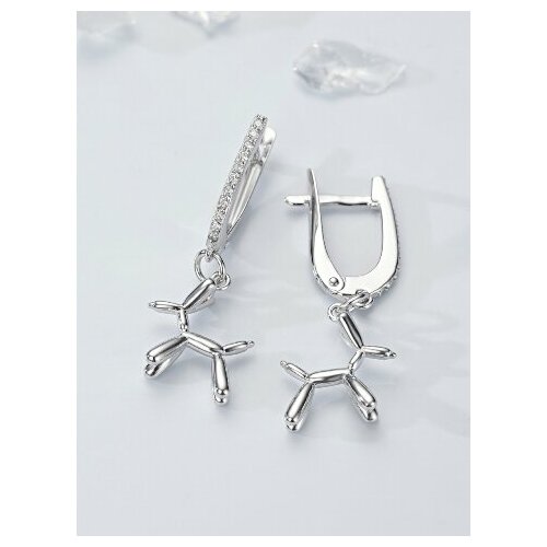 Серьги  Серьги из серебра 3101028383, серебро, 925 проба