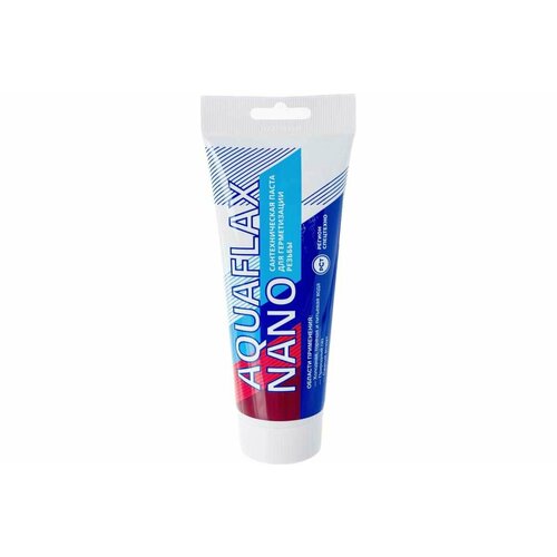 Уплотнительная паста Aquaflax nano тюбик 270 грамм 04042 aquaflax nano 270 г уплотнительная сантехническая паста для льна