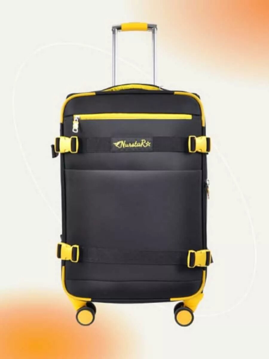 фото Чемодан тканевый на колесах S