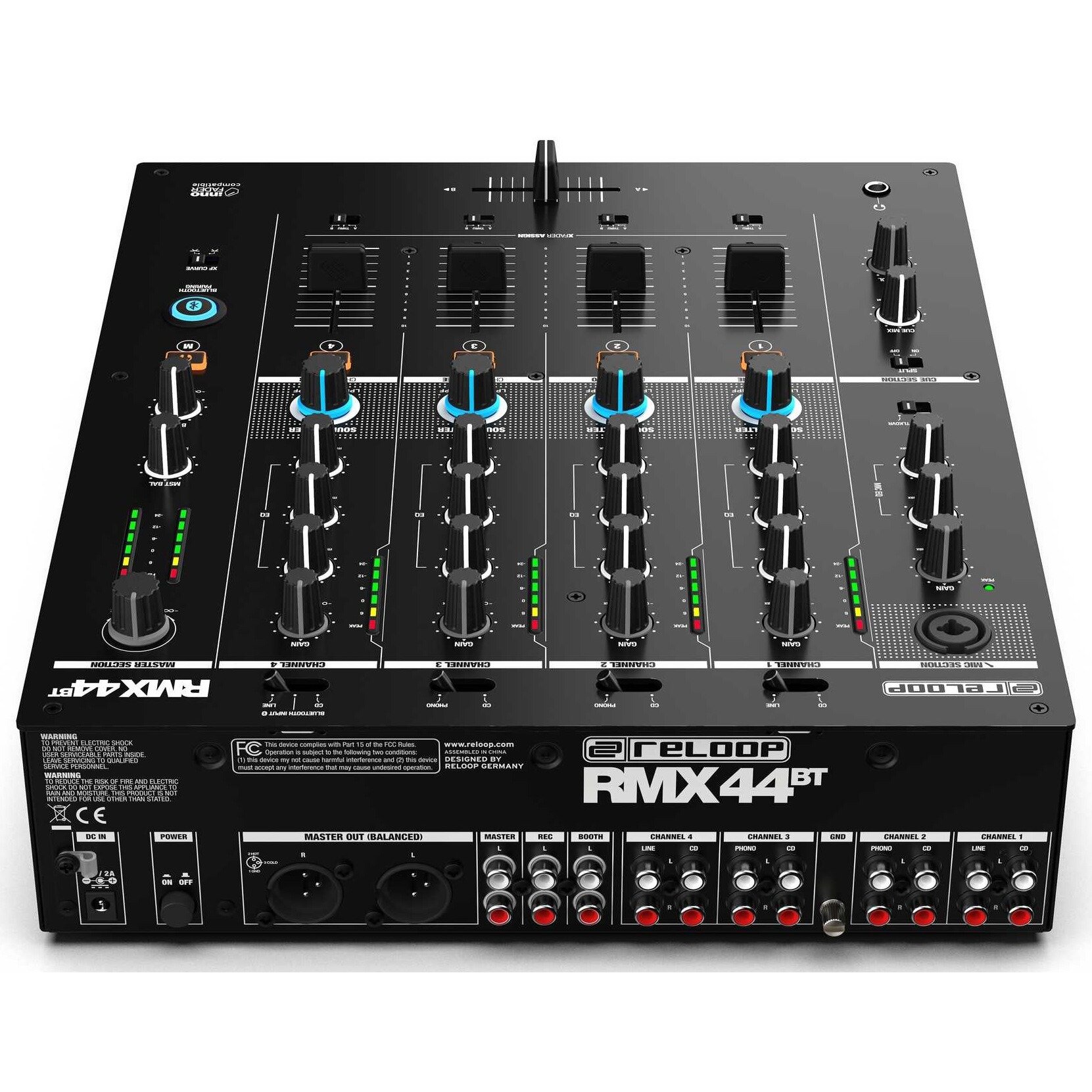 DJ микшерный пульт Reloop RMX-44BT — фото 1