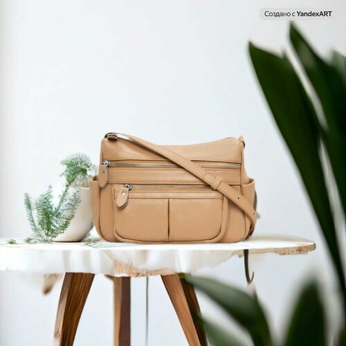 Сумка TERVOLINA, бежевый