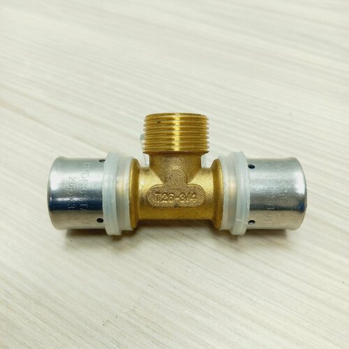 Пресс тройник 26х3/4