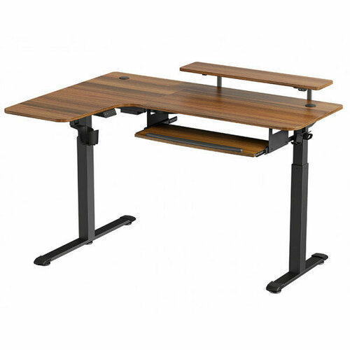 Компьютерный стол Eureka Ergonomic EGD-L60 Standing Desk Walnut 60', Left